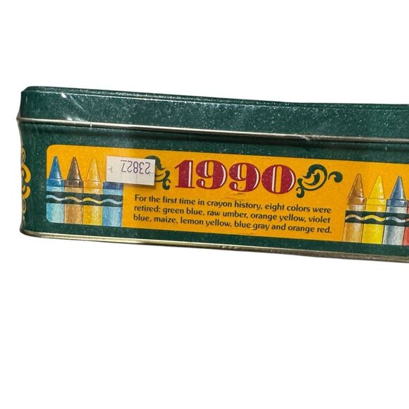 Vintage Crayola Crayons Limited Edition Collectors Tin with 72 Crayons NEW - Picture 3 of 4